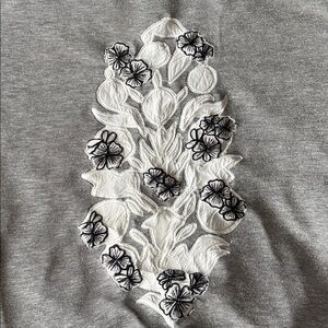 FP Movement We The Free Final Call Hoodie Floral Embroidered Buti, S, EUC! 💮